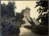 Kropsburg. Eingang zur Unterburg. Originalfoto um 1922. Privatbesitz.