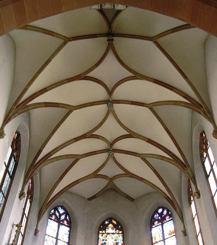 Pfarrkirche St. Martin - Pfalz: Chorgewölbe